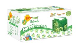 BeeSure BE2440case Naturals Face Masks, Forest Green (Pack of 400) - £98.32 GBP