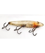 Vintage Clear Shad Minnow 3 1/2&quot; long Fishing Lure - $9.89