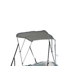 Portable Bimini Top Cover Canopy For Length 14 -16 ft Inflatable Boat (3 bow) image 4