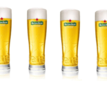 Heineken Holland Beer Glass - 16 Oz - Set of 4 - £42.60 GBP
