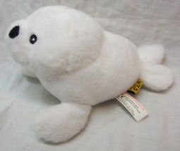Wild Republic 2008 CUTE WHITE BABY SEAL 6&quot; Plush STUFFED ANIMAL Toy - £11.76 GBP