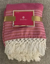 Lilly Pulitzer For Target Pink Beach Blanket NWT - £45.05 GBP