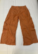 NWT Pilcro by Anthropologie Pilcro Parachute Curve Barrel Pants Size 25 - Orange - £74.70 GBP