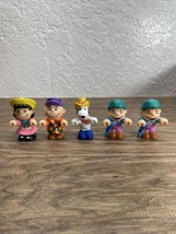 Vintage 1966 Lot of 5 Peanuts PVC Toy Figure Charlie Brown Lucy Linus Sn... - $27.09 CAD