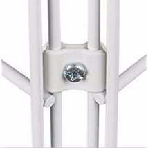 Gridwall Joining Connectors - Grid Panel Joiner Clips - White - 40 Pieces - €13,72 EUR