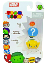 Marvel Disney Tsum Tsum 3 Character Pack Tigra, Iron Fist and Mystery Fi... - £8.88 GBP