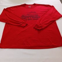 Gildan Dryblend Chattanooga Granite &amp; Marble Men&#39;s Red T-Shirt Crewneck ... - $205.78 MXN