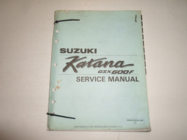 1988 Suzuki Katana GSX600F Service Réparation Atelier Manuel Ample Feuil... - $36.98