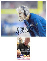 Pete Carroll Signed Seattle Seahawks Football 8x10 Photo COA Proof.Autog... - £87.04 GBP