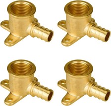 Sungator 4-Pack Pex Drop Ear Elbow 1/2&quot;, Pex Fittings 1/2 Inch Drop, Astm F1807 - £27.75 GBP