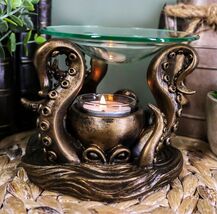 Ocean Kraken Giant Octopus Oil Warmer Or Wax Tart Burner Candle Holder S... - €31,11 EUR