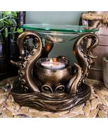 Ocean Kraken Giant Octopus Oil Warmer Or Wax Tart Burner Candle Holder S... - $659.00 MXN
