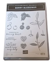 Stampin&#39; Up! BERRY BLESSINGS Photopolymer Stamps Scrapbook Paper Crafts - £4.05 GBP