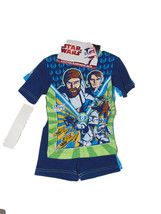 Star Wars Clone Wars 4 Piece Pajama Set 4 Boys New - $17.82