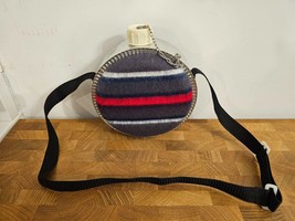 Western Style 2QT Wool Water Canteen w/ Strap! - $19.34