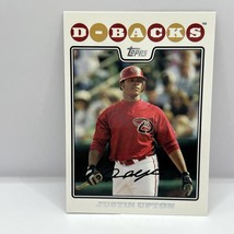 2008 Topps Baseball Justin Upton Base #130 Arizona Diamondbacks - $1.97