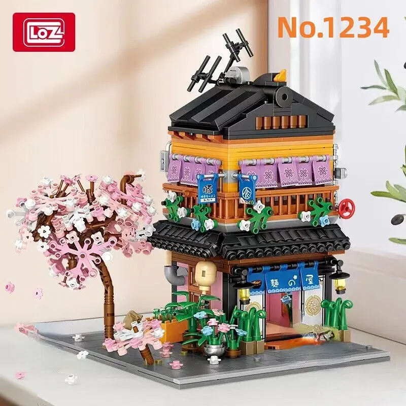 LOZ mini Blocks Teens Building Bricks Toys  Puzzle Japanese -1234-no box - $49.18