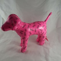 Victorias Secret Pink Ltd ed Giant 10 x13 Dog Faux Leather Plush Toy 25 x 33cm - $21.77