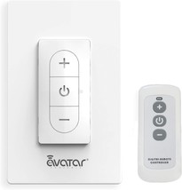Smart Dimmer Switch With Remote Control, Avatar Controls Wi-Fi Light Swi... - £31.94 GBP