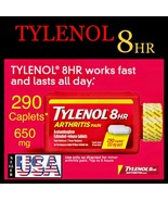 290 Tablet , Tylenol 8 Hour, Acetaminophen ( 650 mg ) Arthritis &amp; Joint ... - $653.89 MXN