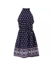 Women&#39;s Aqua Brand Aztec Print Halter Dress, XS - New! - £21.84 GBP