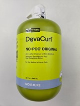 DevaCurl No-Poo Original Zero Lather Cleanser For Rich Moisture | Non-St... - £30.75 GBP