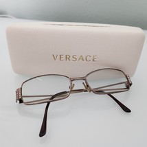 Versace MOD 1117-B 1013 Eyeglass FRAMES Bronze Metal Rhinestones 51-17-1... - $47.41