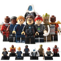 8pcs Marvel Infinity War Tony Stark Pepper Supergiant Okoye Ayo Minifigures - £13.58 GBP