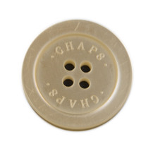 Chaps Ralph Lauren White Pocket or Sleeve Replacement  button .60&quot; - $2.86