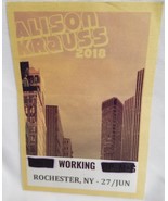 ALISON KRAUSS - 2018 ORIGINAL CONCERT TOUR CLOTH BACKSTAGE PASS ***LAST ... - $13.70 CAD
