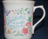 1983 Vintage Hallmark Cup Grandmother Is Another Word For Love  - $12.82