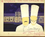 Troisgros Restaurant Menu Cover Roanne France 3 Michelin Stars - $77.22