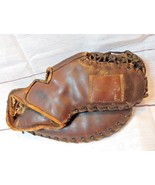 1940s Wilson 544 Baseball First Basemans Glove Mitt Top Notch 1st Base - £37.17 GBP