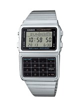 Casio Men&#39;s Stainless 8 Digit Calculator Watch - $134.99