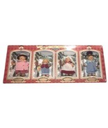 The O’Bear Family Porcelain Teddy Bears, Sarah, Benjamin, Brianna, &amp; Ell... - £33.04 GBP
