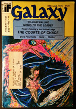 Galaxy Science Fiction Magazine December/January 1978 Volume 39 #1 Zelazny Walli - £4.67 GBP
