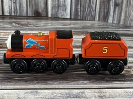 Fishy James w/ Tender Thomas The Tank Engine &amp; Friends Wooden Magnetic (2012) - £15.45 GBP
