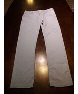 KAALU EURO Batch Men&#39;s Cotton Blend Stretch Light Blue Pants SZ 34 - $37.64 CAD