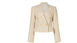 A.l.c. women's river linen double breasted blazer size 8 - $524.38 CAD