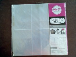 New Albums Made Easy Step 3 RED 12 x 12 Protectors 10 pack We R Memory K... - $13.86