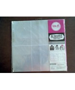 New Albums Made Easy Step 3 RED 12 x 12 Protectors 10 pack We R Memory K... - €11,95 EUR