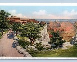 Hôtel El Tovar Grand Canyon Az Louis Akin Unp Fred Harvey Phostint Posta... - £3.25 GBP