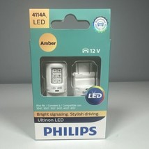 Philips 4114ALED Ultinon LED AMBER Daytime Running Lamp Light Bulb 4114 ... - $12.86