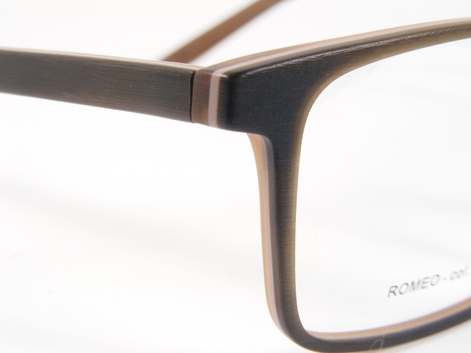 i-spax ROMEO 111W Brushed Brown UNIQUE RARE EYEGLASSES FRAME 52-17-145mm Germany Item image 6