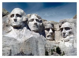 Mount Rushmore Memorial Presidents South Dakota Usa 5X7 Photo - £6.70 GBP