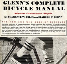 Glenn&#39;s Complete Bicycle Manual 1976 Vintage PB Bikes Selection Repair HBS - $1,126.24 MXN
