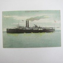 Ship Postcard Steamer State of Ohio Antique 1908 Cedar Point RARE - £19.66 GBP