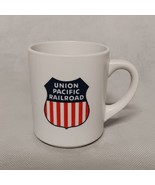 Union Pacific Railroad Coffee Mug White Ceramic Whistlestop Mugs - $17.95