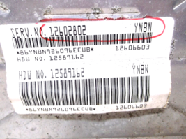 03-04-05-06-07 GMC  SIERRA/SILVERADO / 2500 / 6.0L / ENGINE /COMPUTER image 2