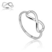 Sterling Silver Infinity Ring - £27.48 GBP